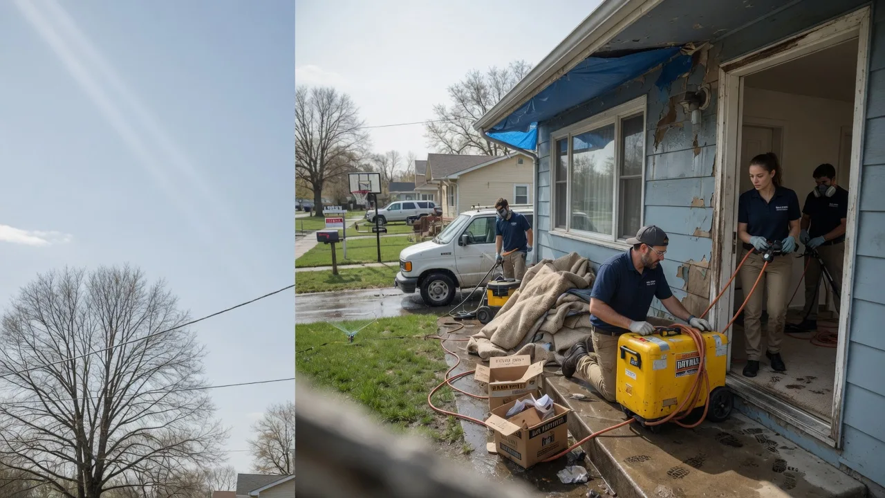 Basement Flood Cleanup in Riley, KS near me